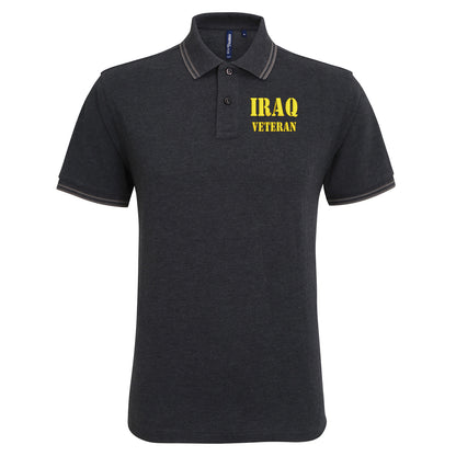 Iraq Veteran Tipped Polo Shirt