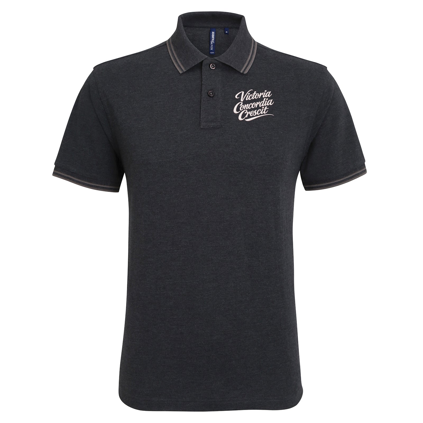 Arsenal Victoria Concordia Crescit Tipped Polo Shirt