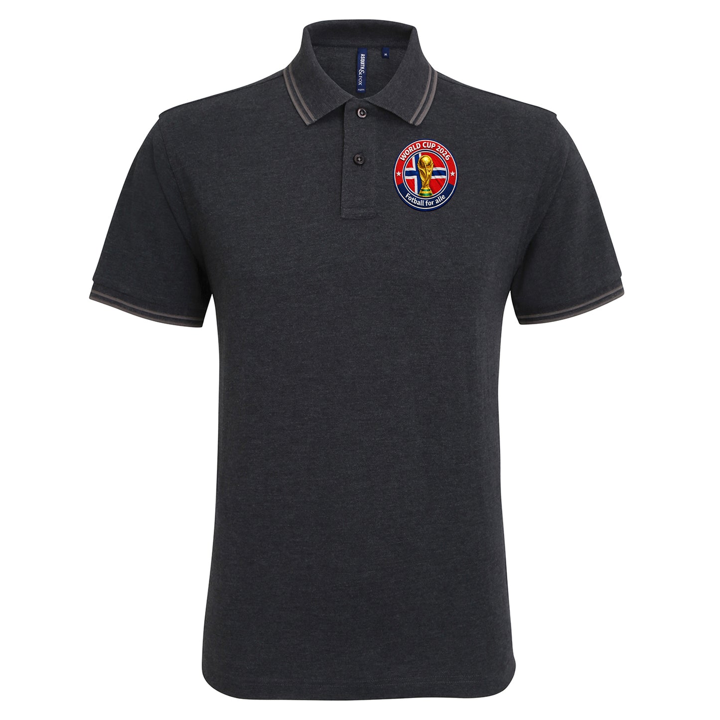 Norway World Cup 2026 Tipped Polo Shirt