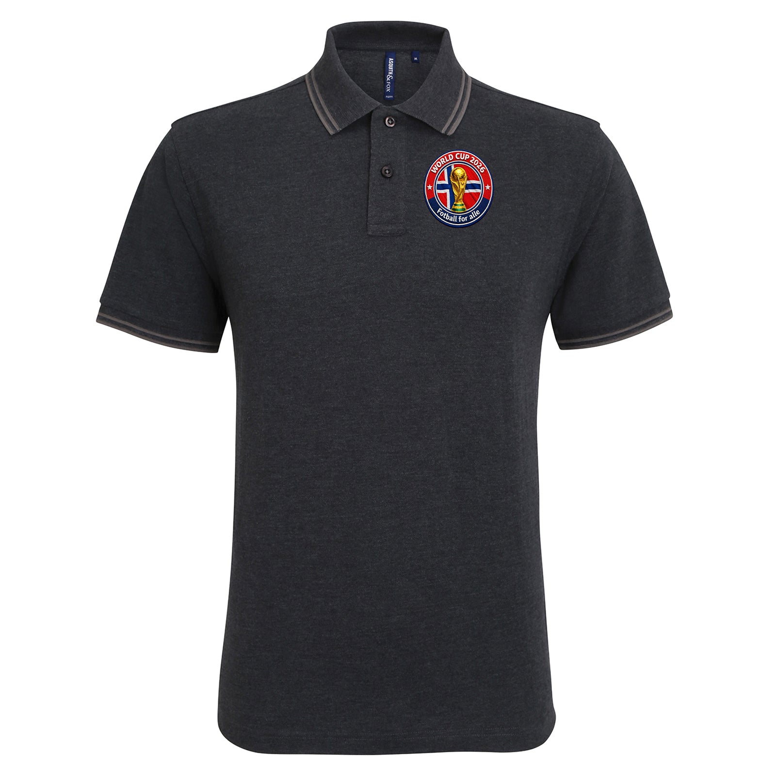 Norway World Cup 2026 Tipped Polo Shirt
