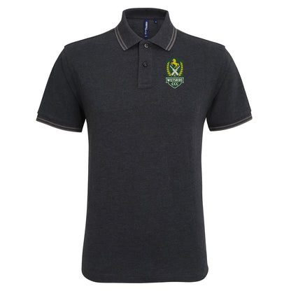 Wiltshire County Cricket Club Tipped Polo Shirt