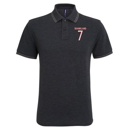 Lawrence Shankland Rangers Football Tipped Polo Shirt