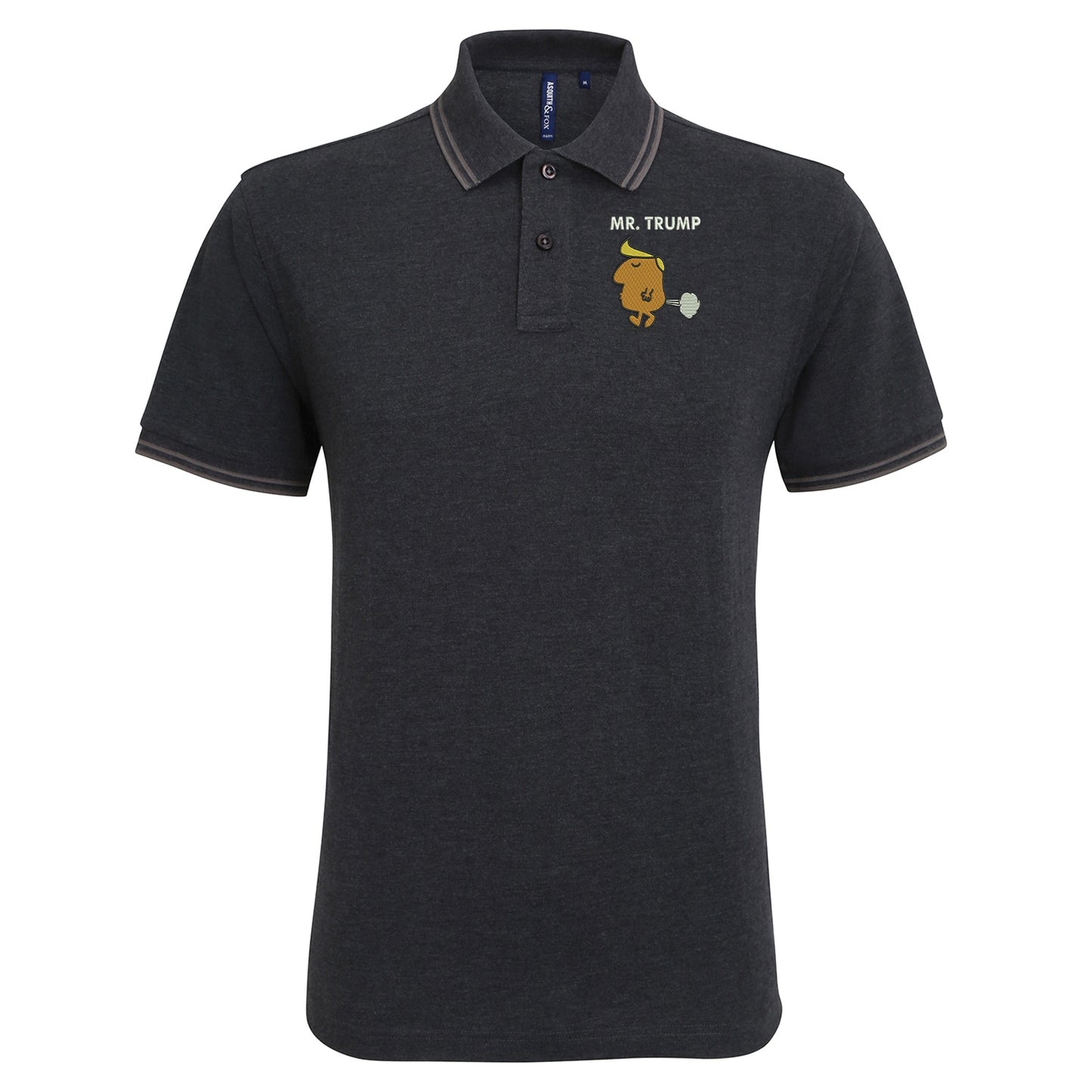 Donald Mr Trump Tipped Polo Shirt