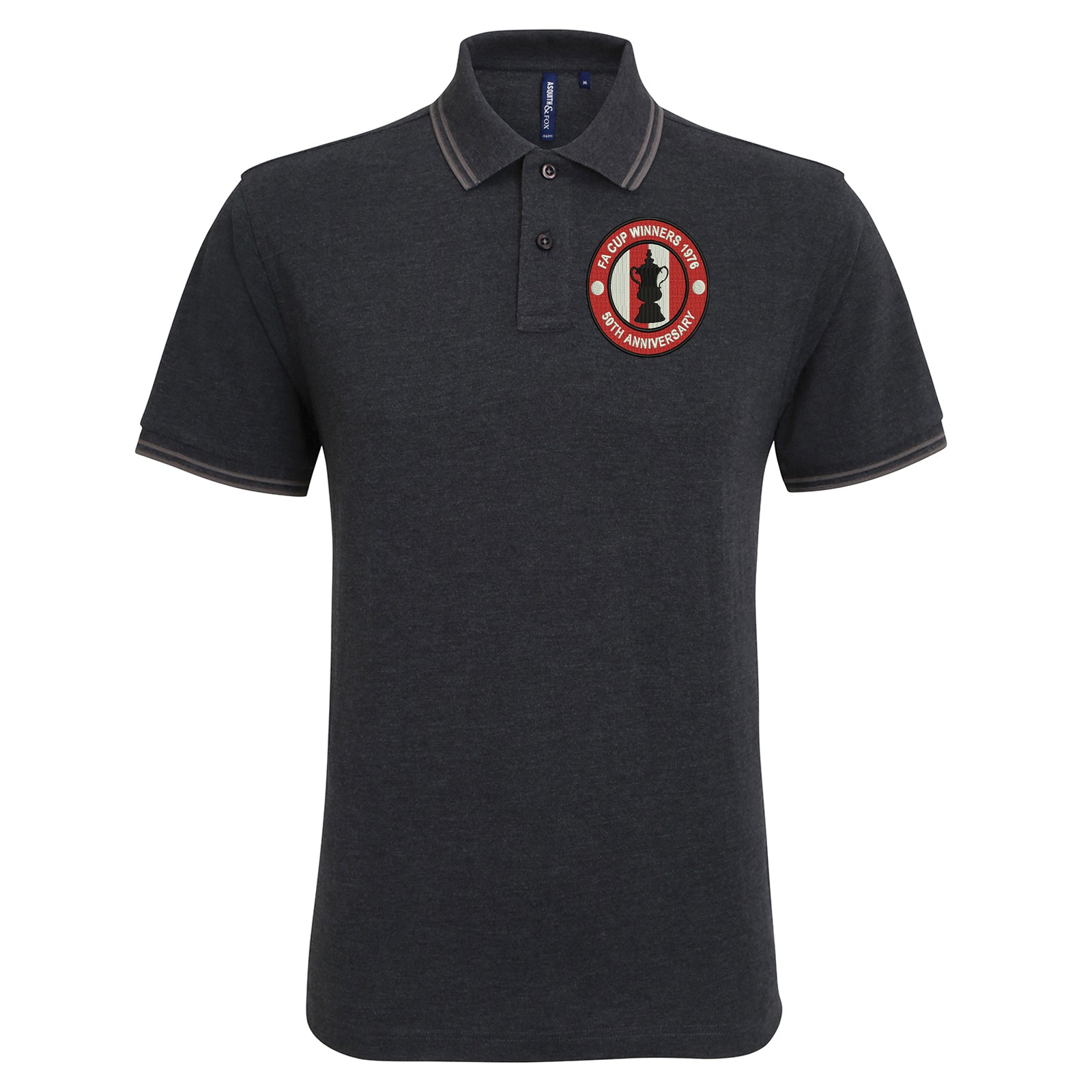 Southampton FA Cup Winners 1976 Tipped Polo Shirt