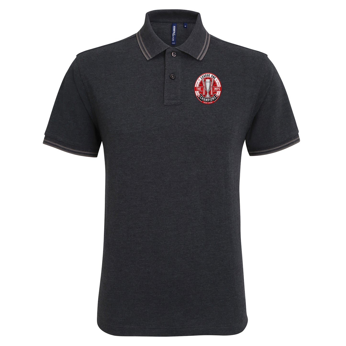 Lincoln City League One Champions Tipped Polo Shirt