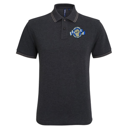 Montrose FC Football Tipped Polo Shirt 