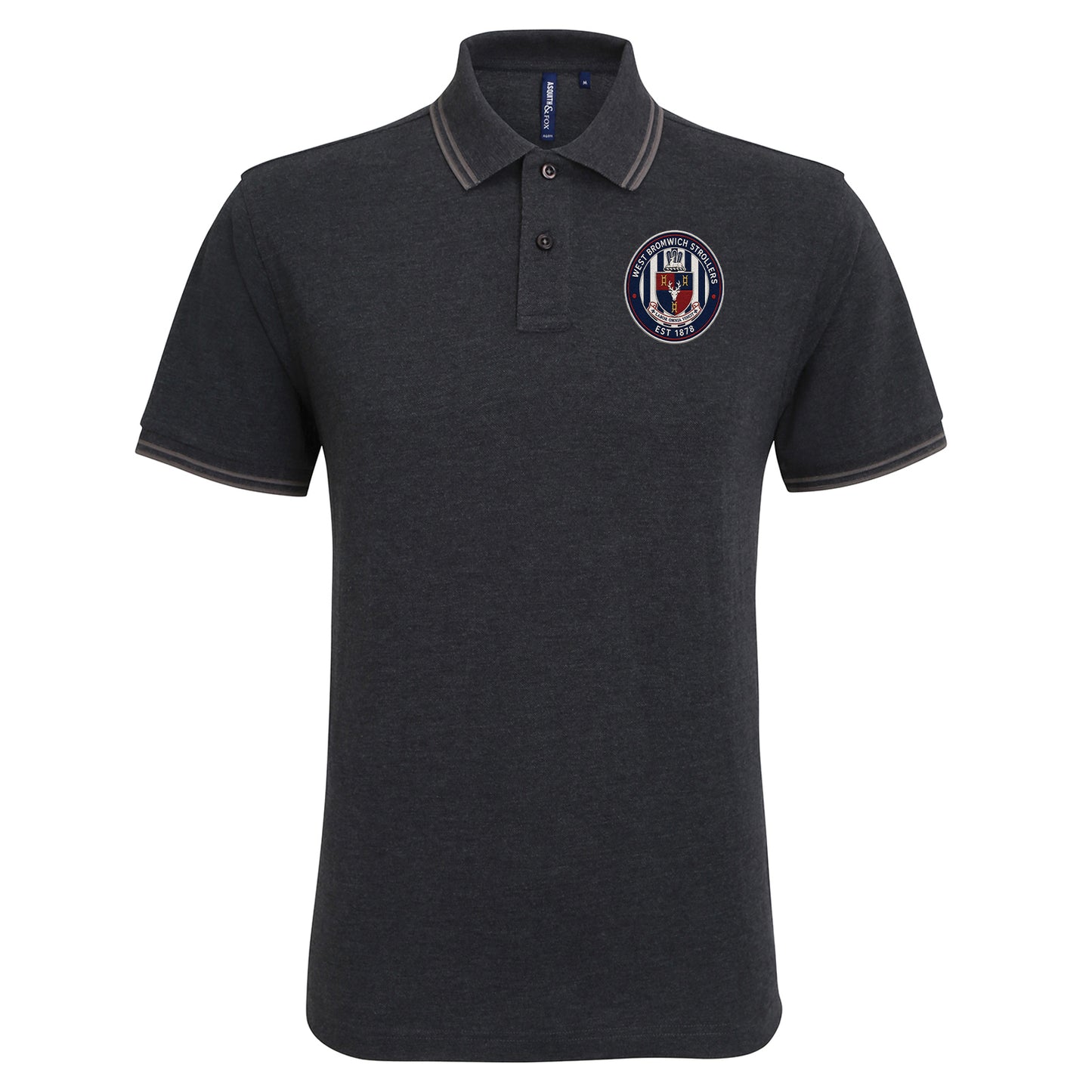 Classic West Bromwich Strollers Tipped Polo Shirt