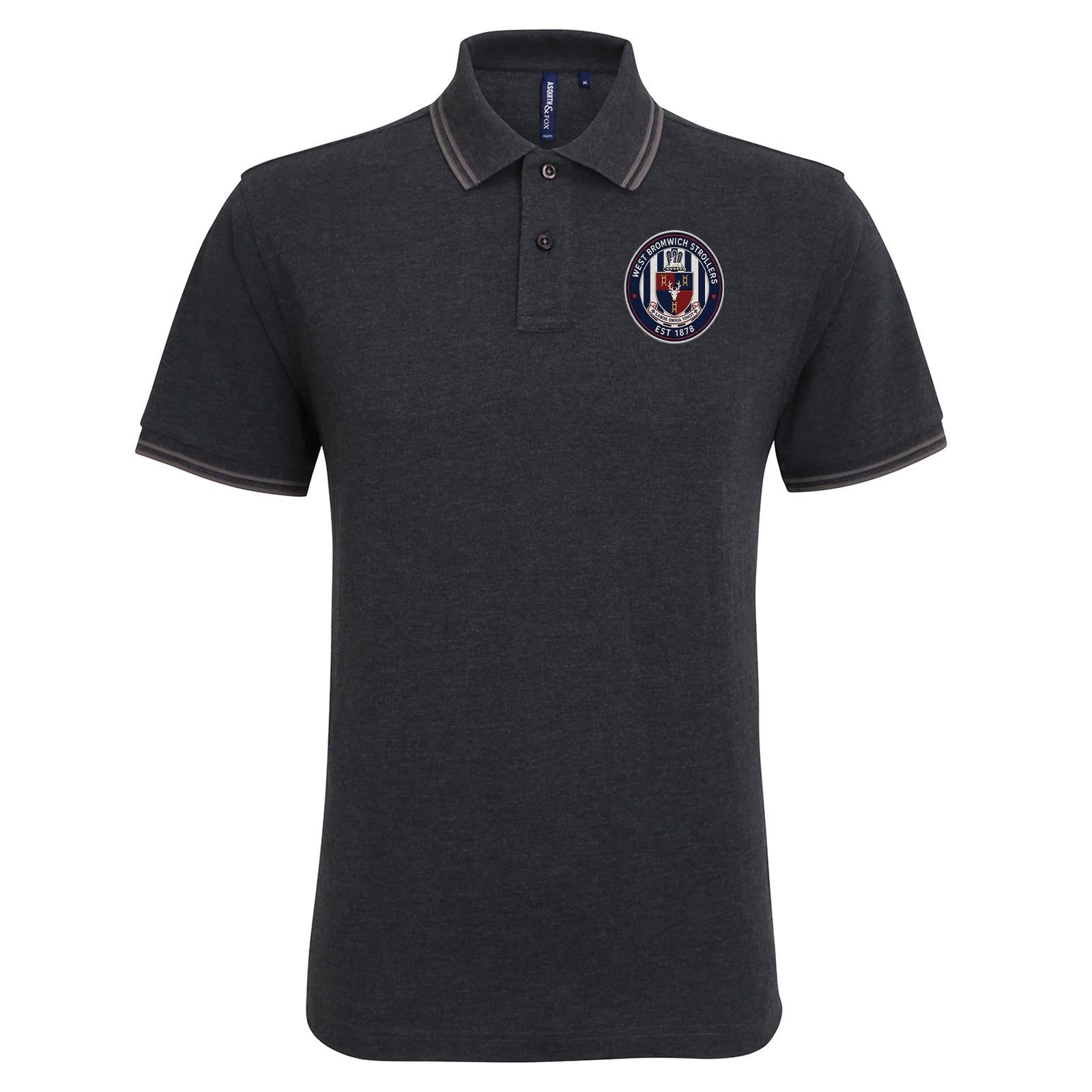 Classic West Bromwich Strollers Tipped Polo Shirt