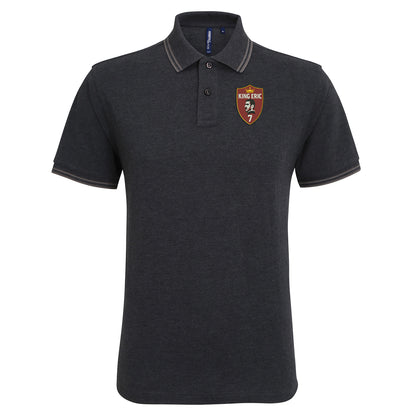 King Eric Cantona Tipped Polo Shirt