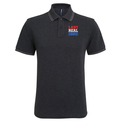 John Cena Last Real Champion Tipped Polo Shirt 