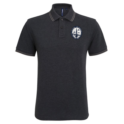Falkirk 150th Anniversary Tipped Polo Shirt