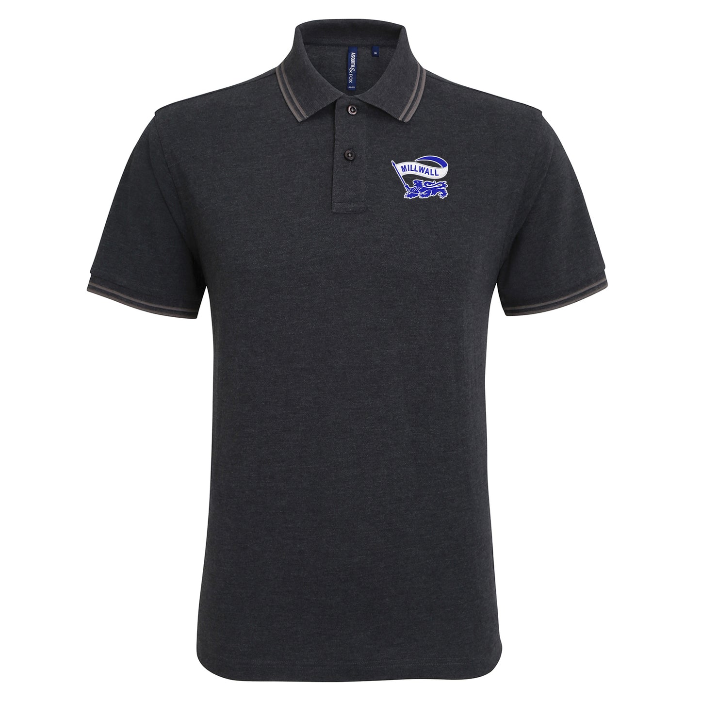 Classic Millwall Football Tipped Polo Shirt 