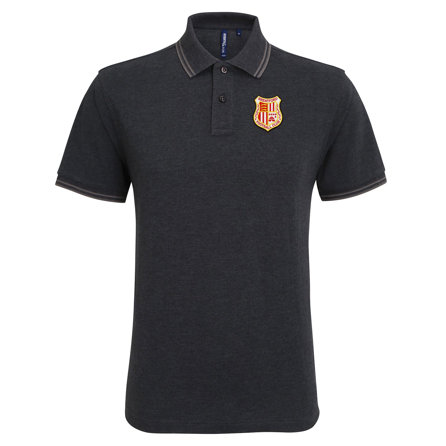 Classic Brentford Football Tipped Polo Shirt