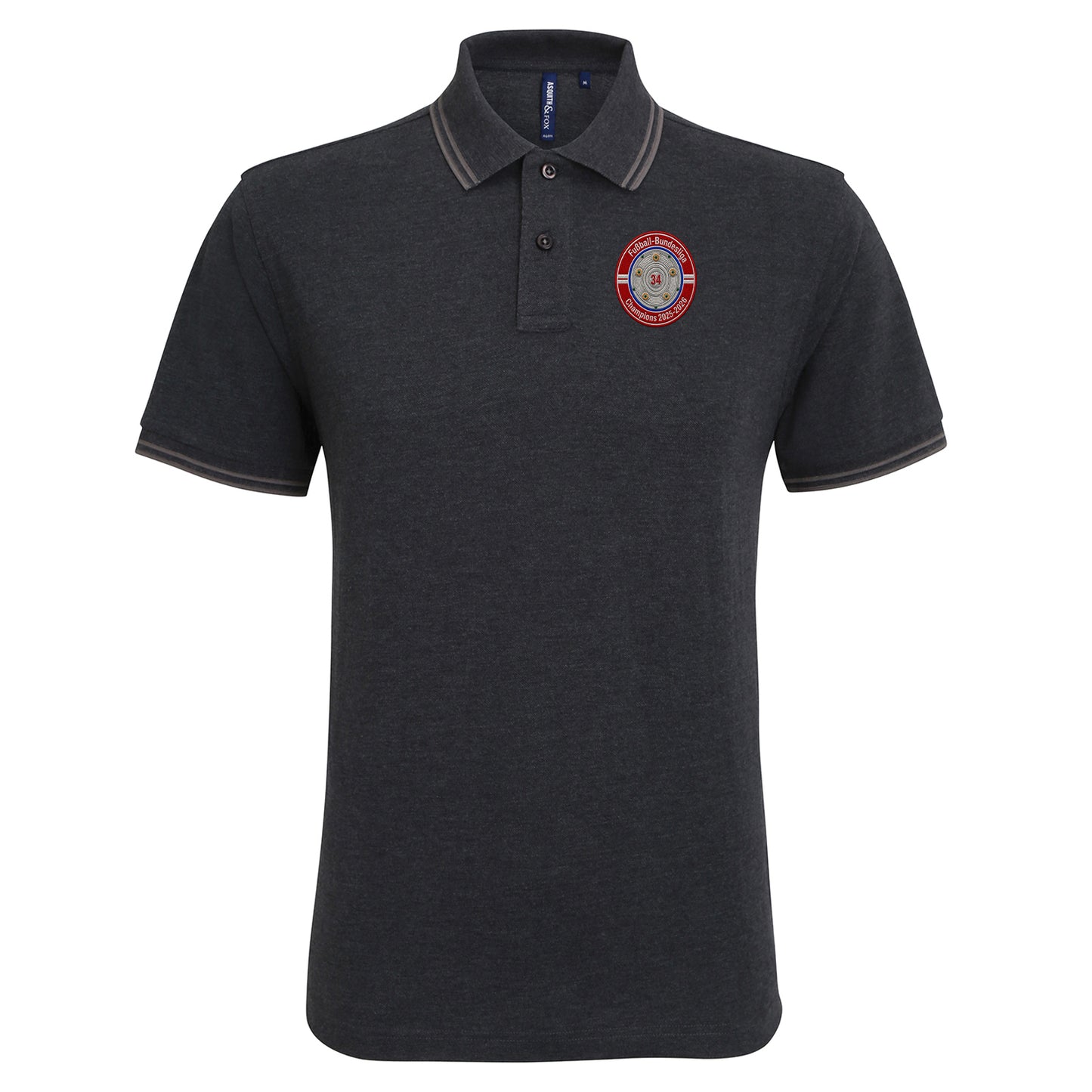 Bayern Munich Bundesliga 2025-2026 Tipped Polo Shirt