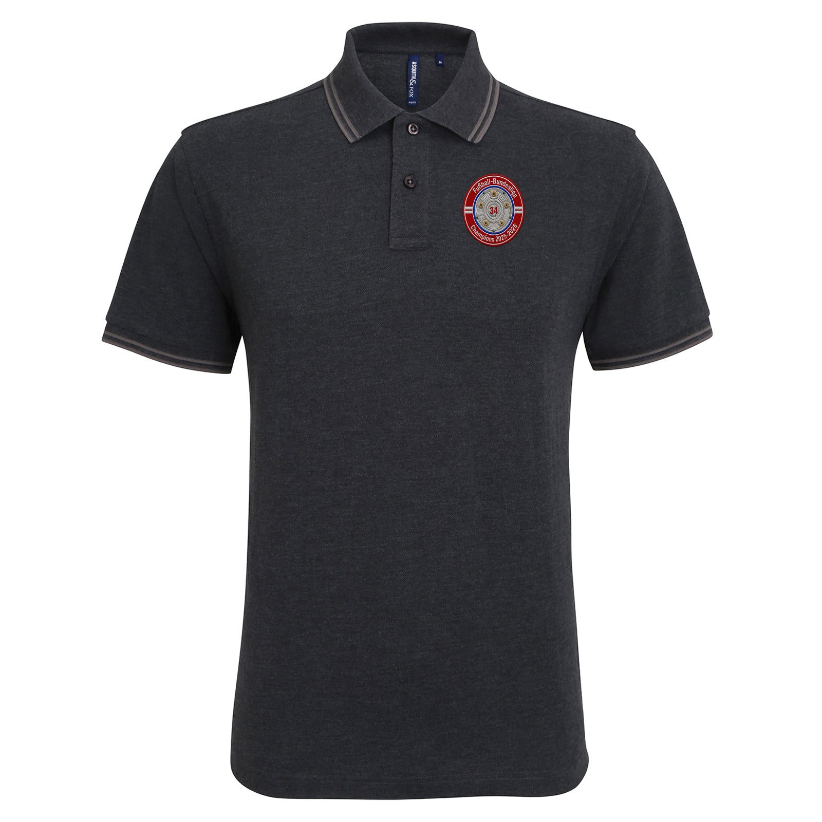 Bayern Munich Bundesliga 2025-2026 Tipped Polo Shirt