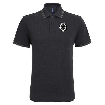 Emergency Medical Services Tipped Polo Shirt