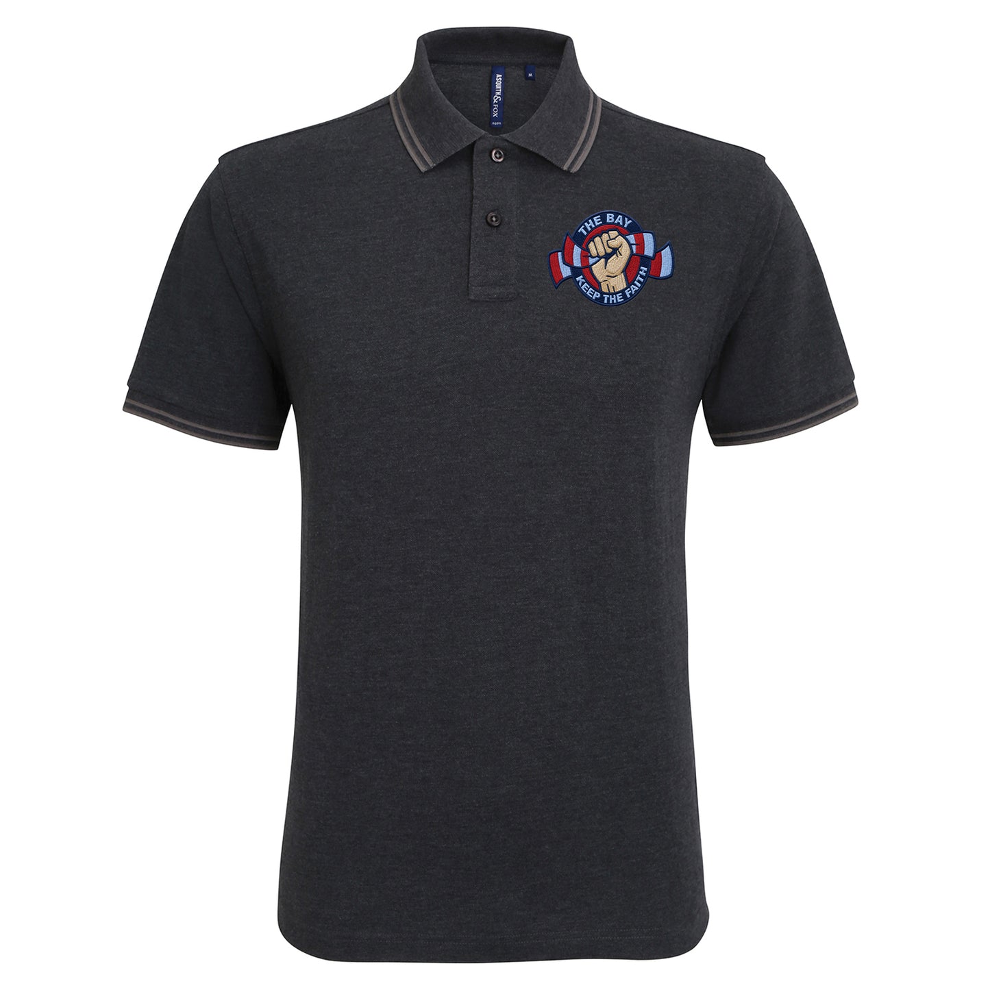 Colwyn Bay Football Tipped Polo Shirt