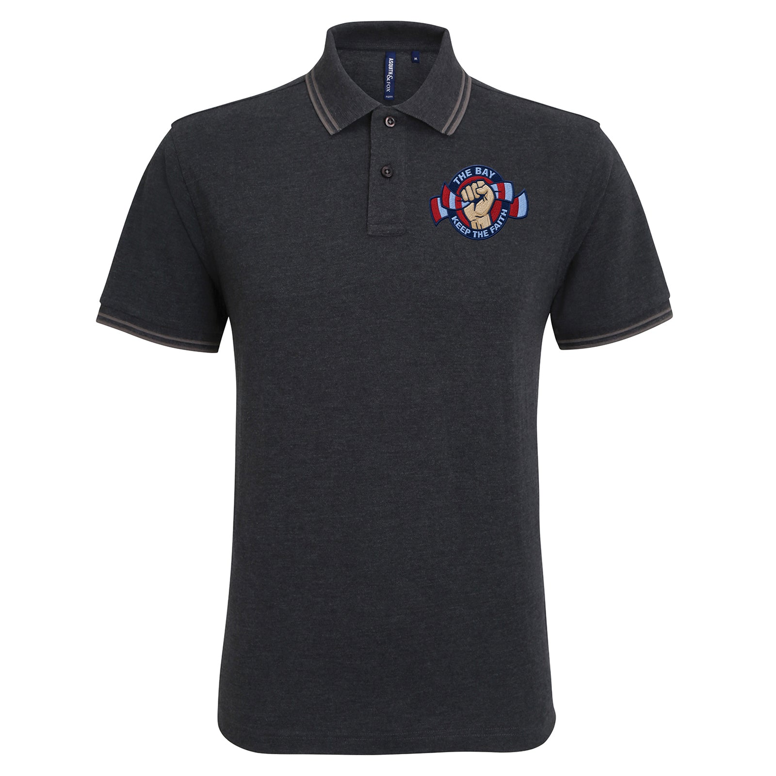 Colwyn Bay Football Tipped Polo Shirt