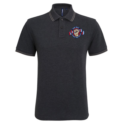 Colwyn Bay Football Tipped Polo Shirt
