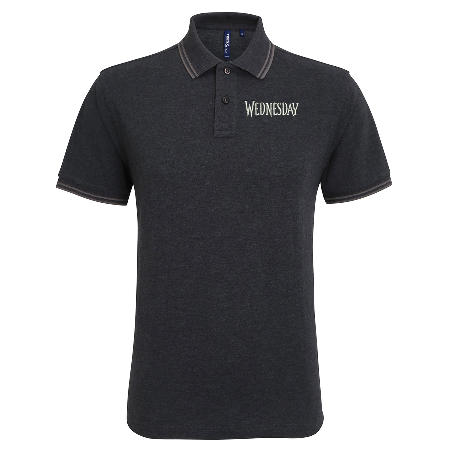 Wednesday TV Series Tipped Polo Shirt