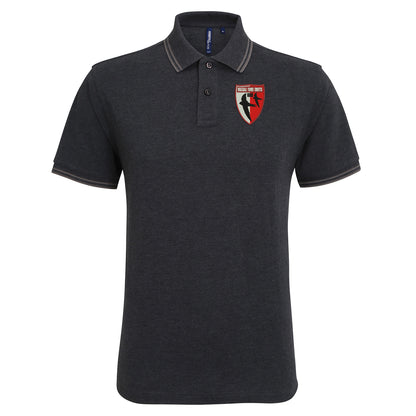 Old School Walsall Tipped Polo Shirt 