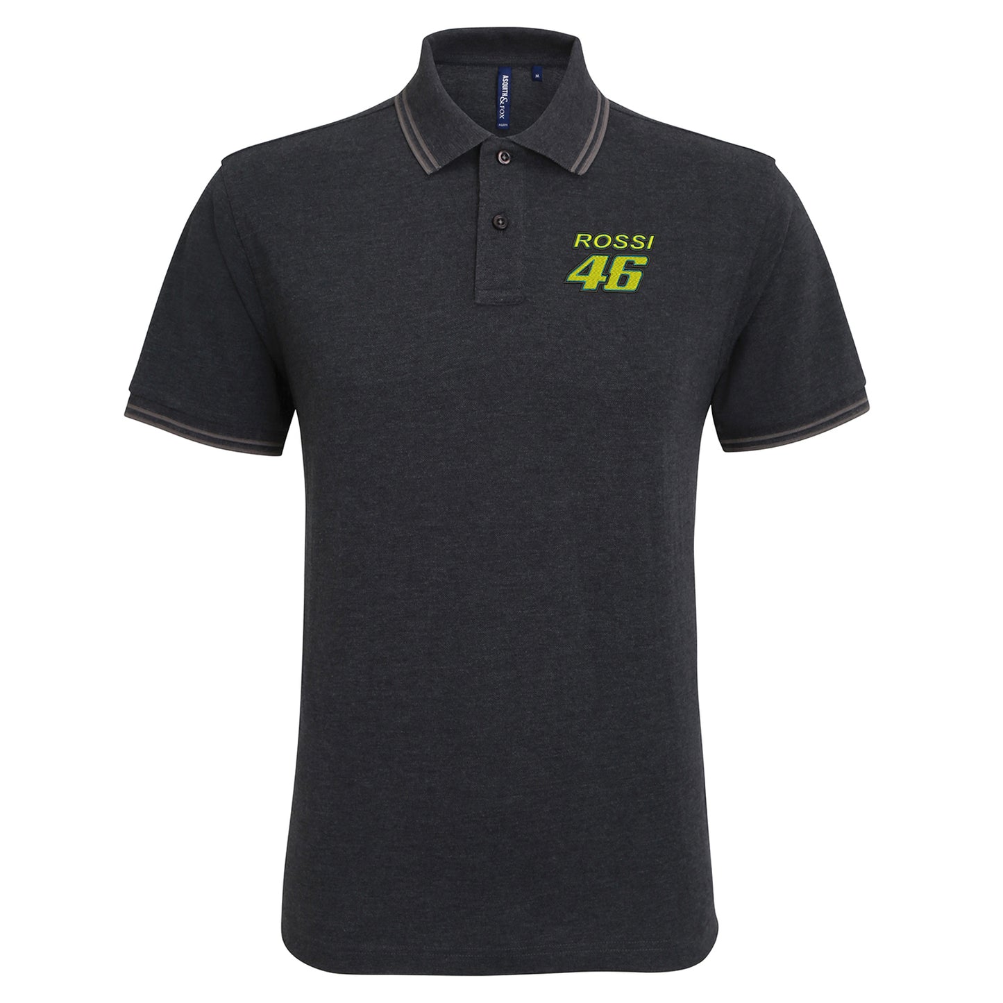 Rossi 46 Embroidered Tipped Polo Shirt
