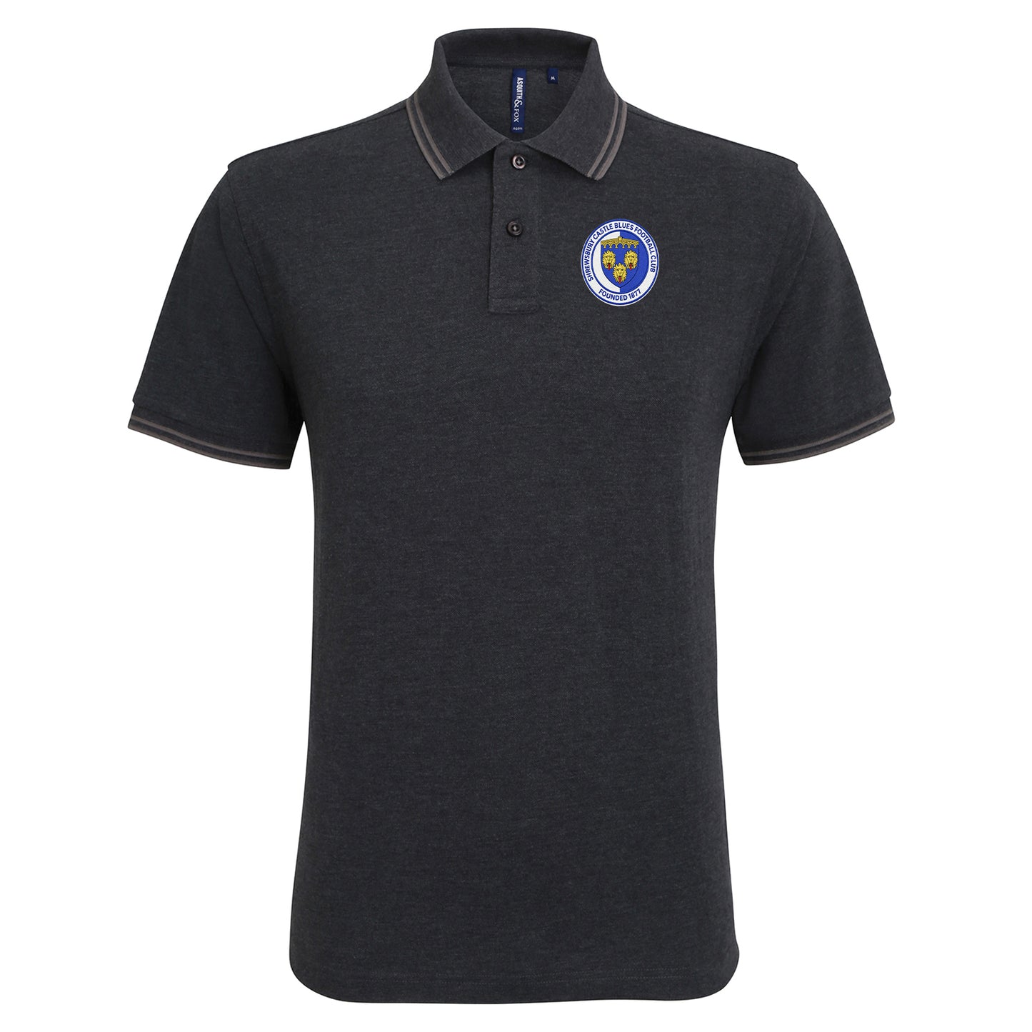 Old School Shrewsbury Town Tipped Polo Shirt