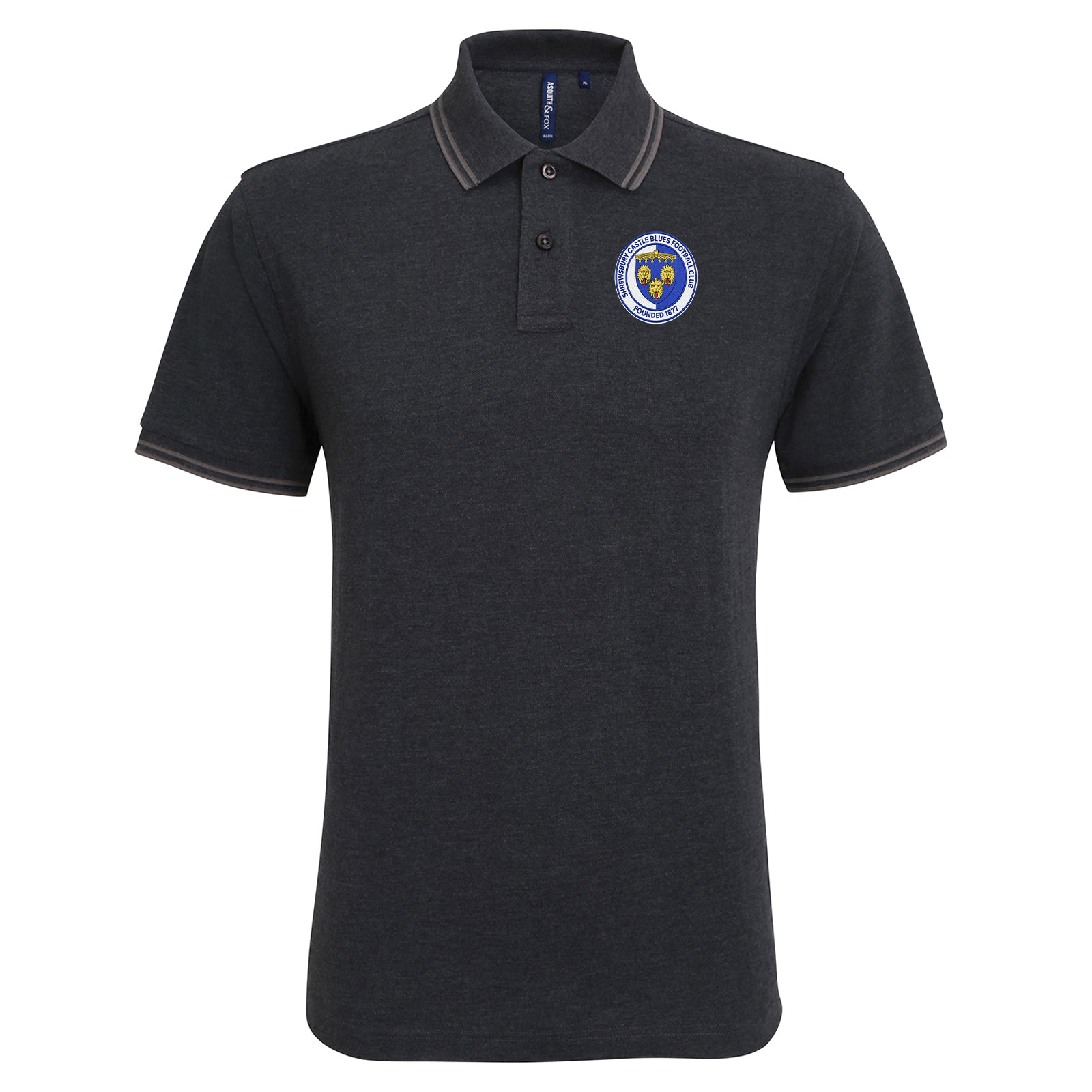 Old School Shrewsbury Town Tipped Polo Shirt