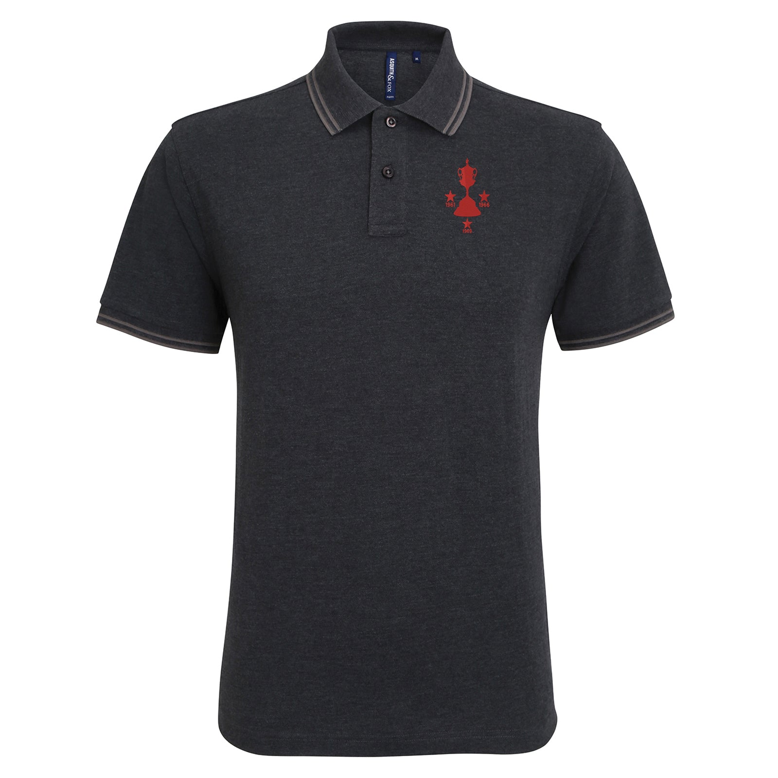 Tamworth Football Tipped Polo Shirt