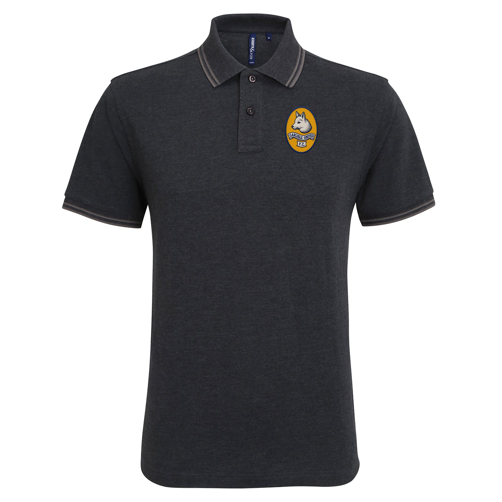 Vintage Carlisle United Tipped Polo Shirt