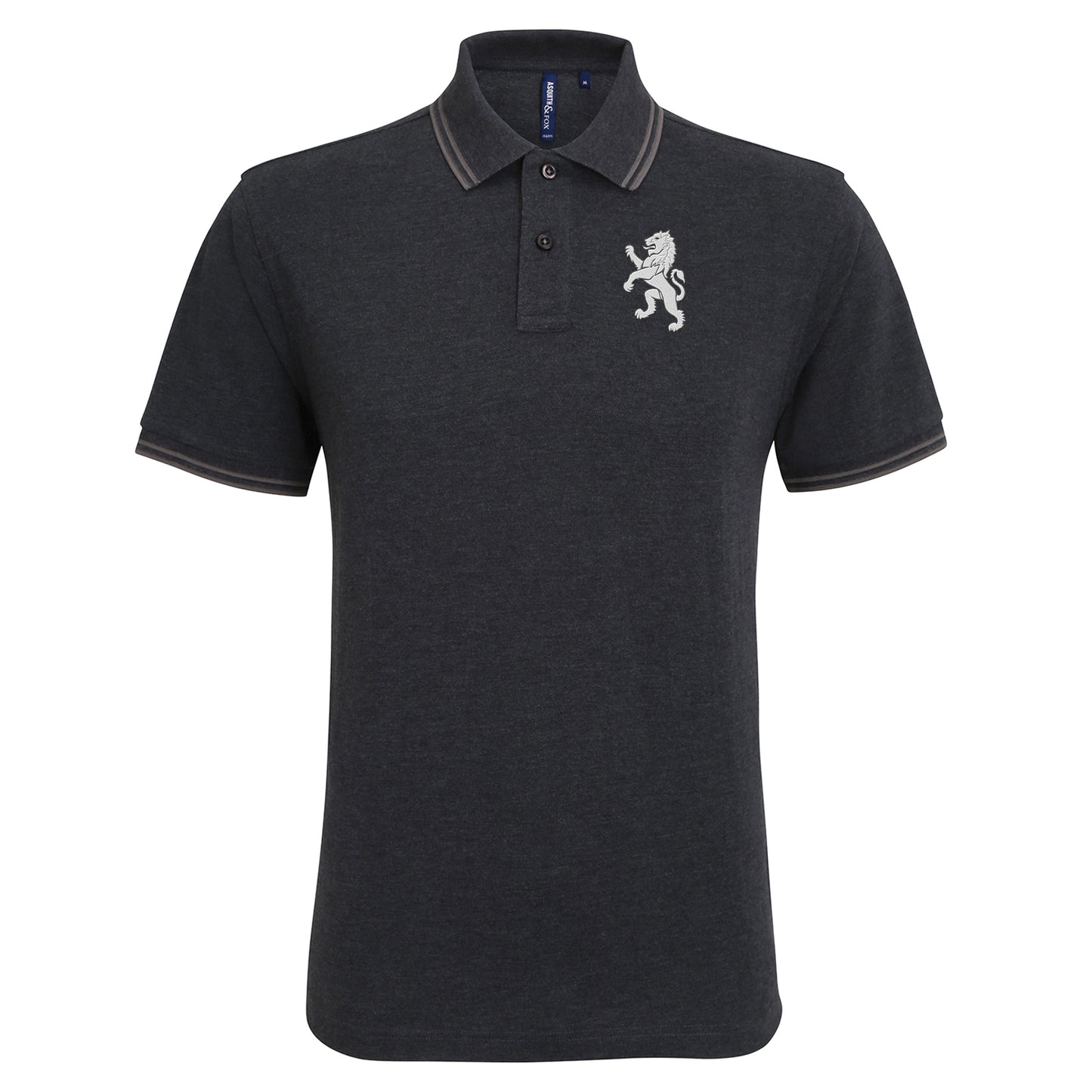 Retro Scotland 1872 Football Tipped Polo Shirt