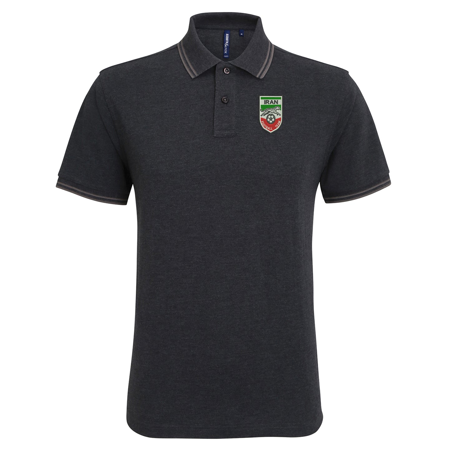 Iran Football Tipped Polo Shirt