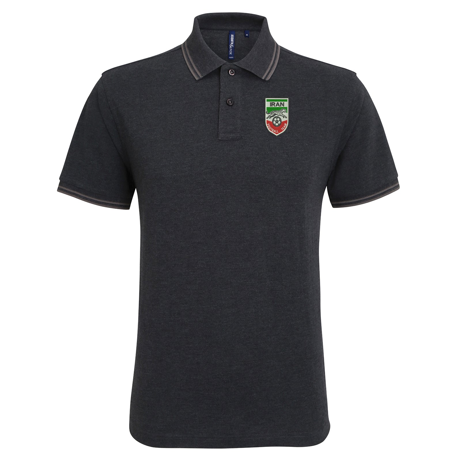 Iran Football Tipped Polo Shirt