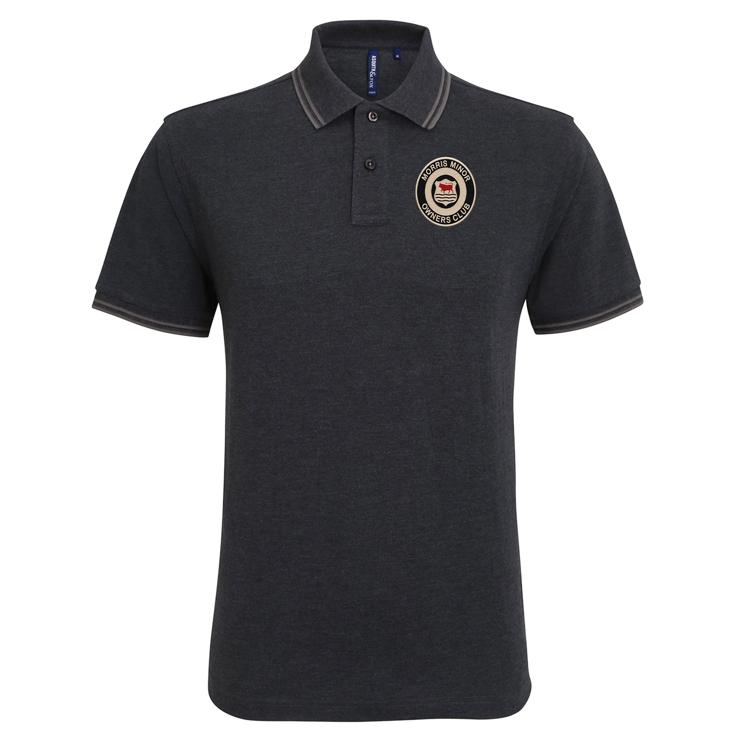Morris Minor Owners Club Tipped Polo Shirt