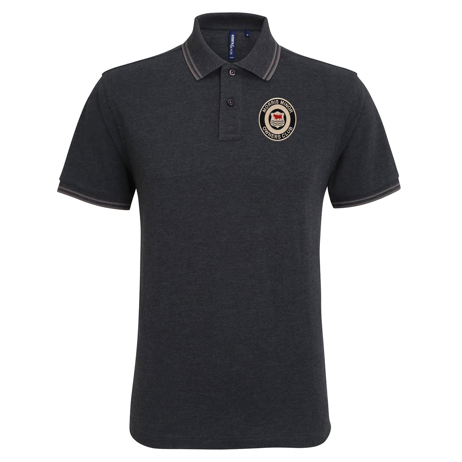 Morris Minor Owners Club Tipped Polo Shirt
