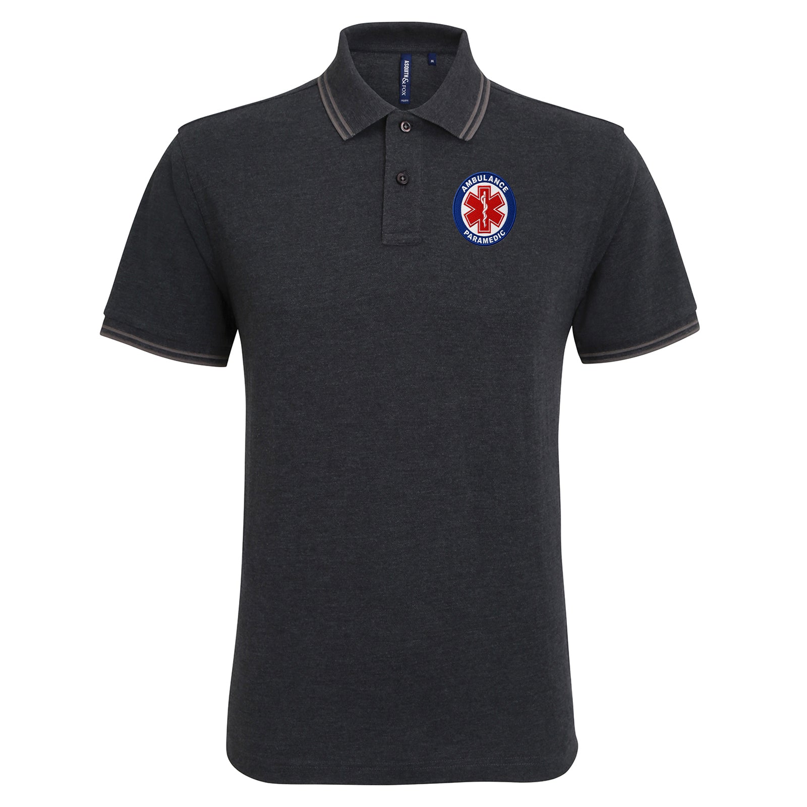 Ambulance Paramedic Tipped Polo Shirt