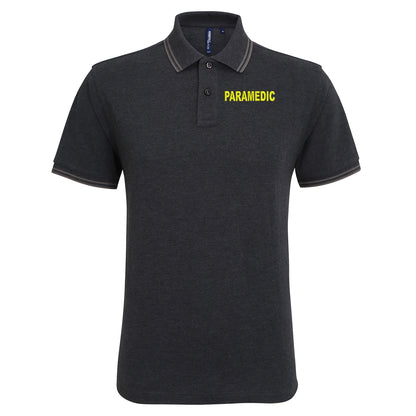 Paramedic Tipped Polo Shirt