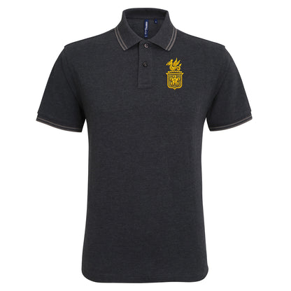 Classic Leicester City Football Tipped Polo Shirt