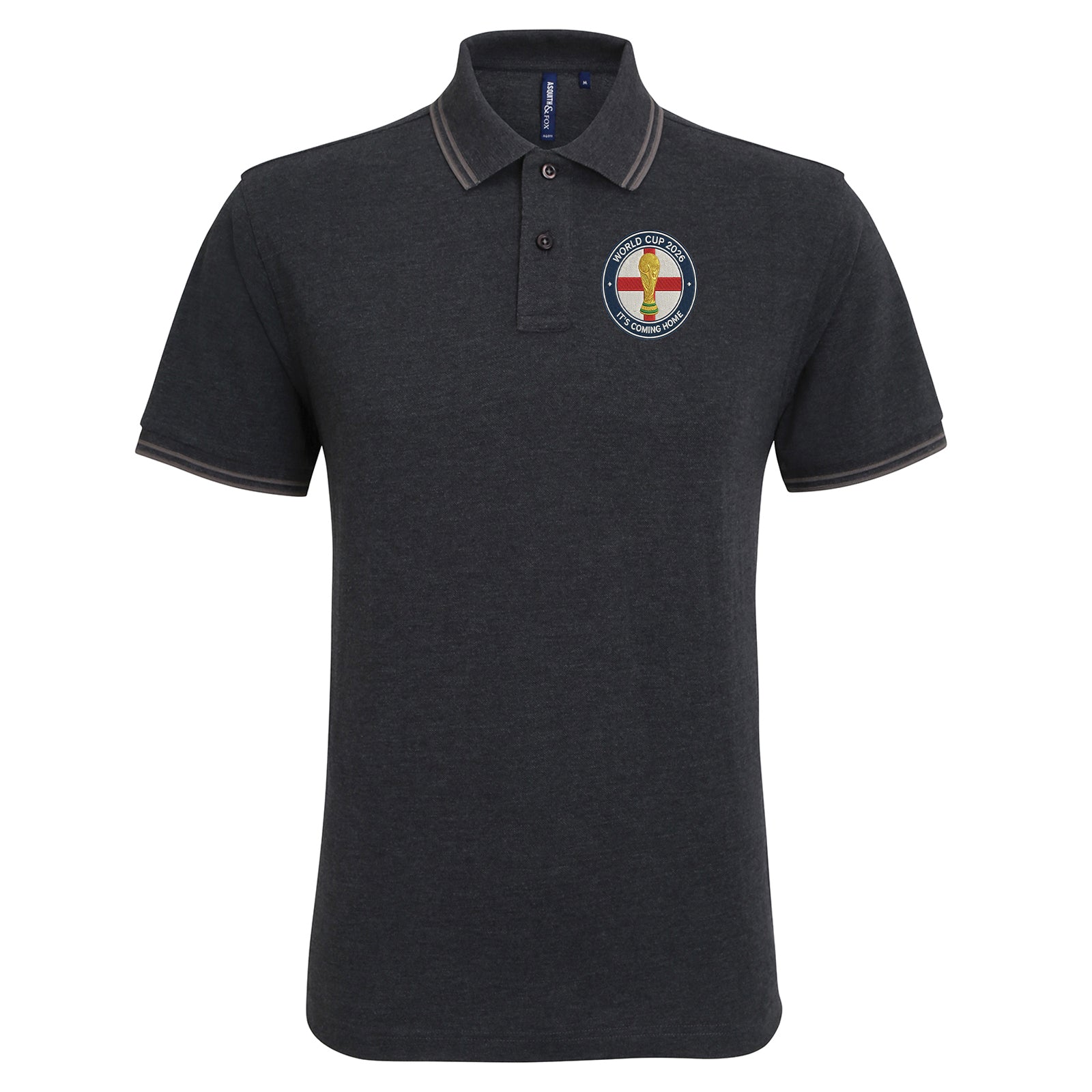 England World Cup 2026 Tipped Polo Shirt
