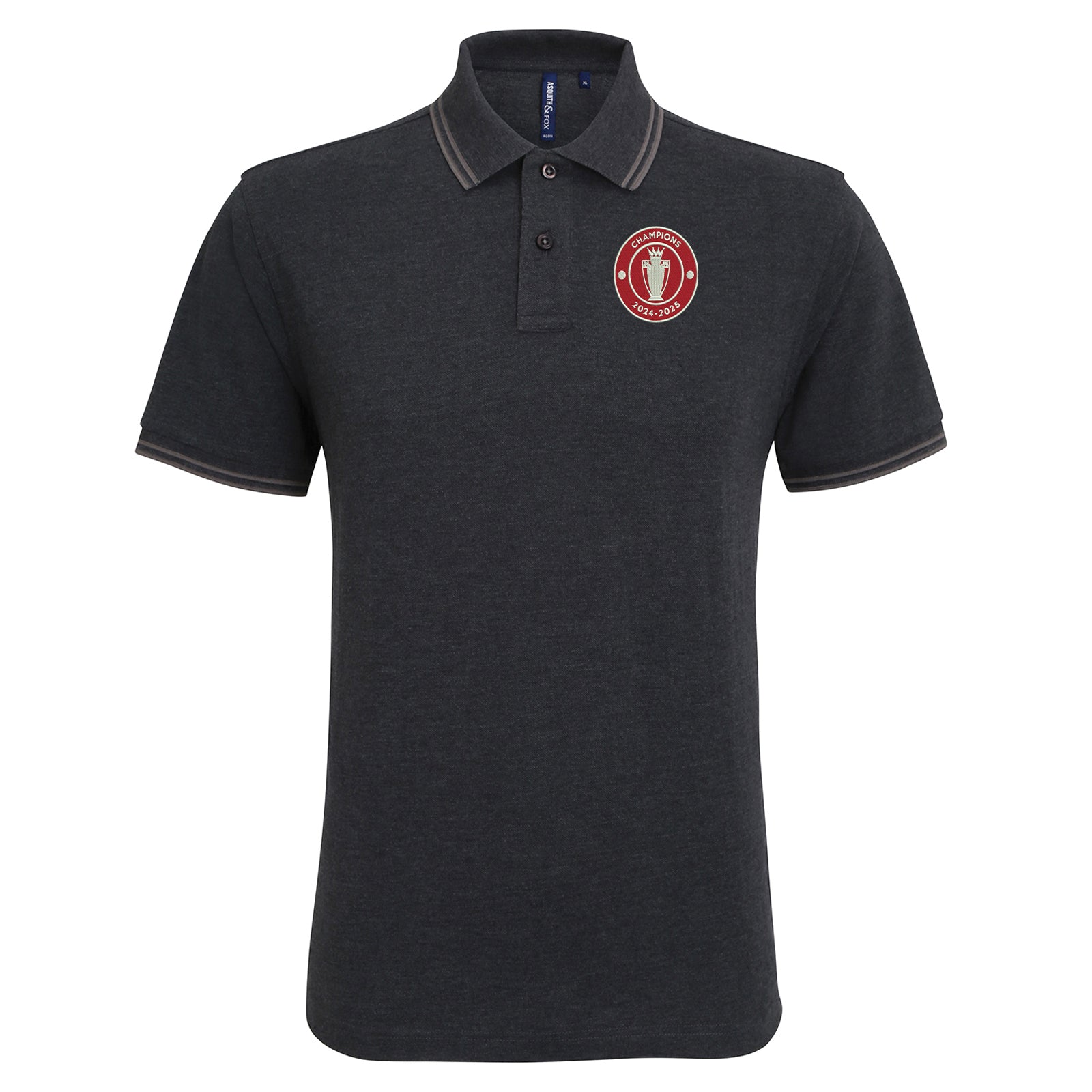 Liverpool 2025 Champions Tipped Polo Shirt 