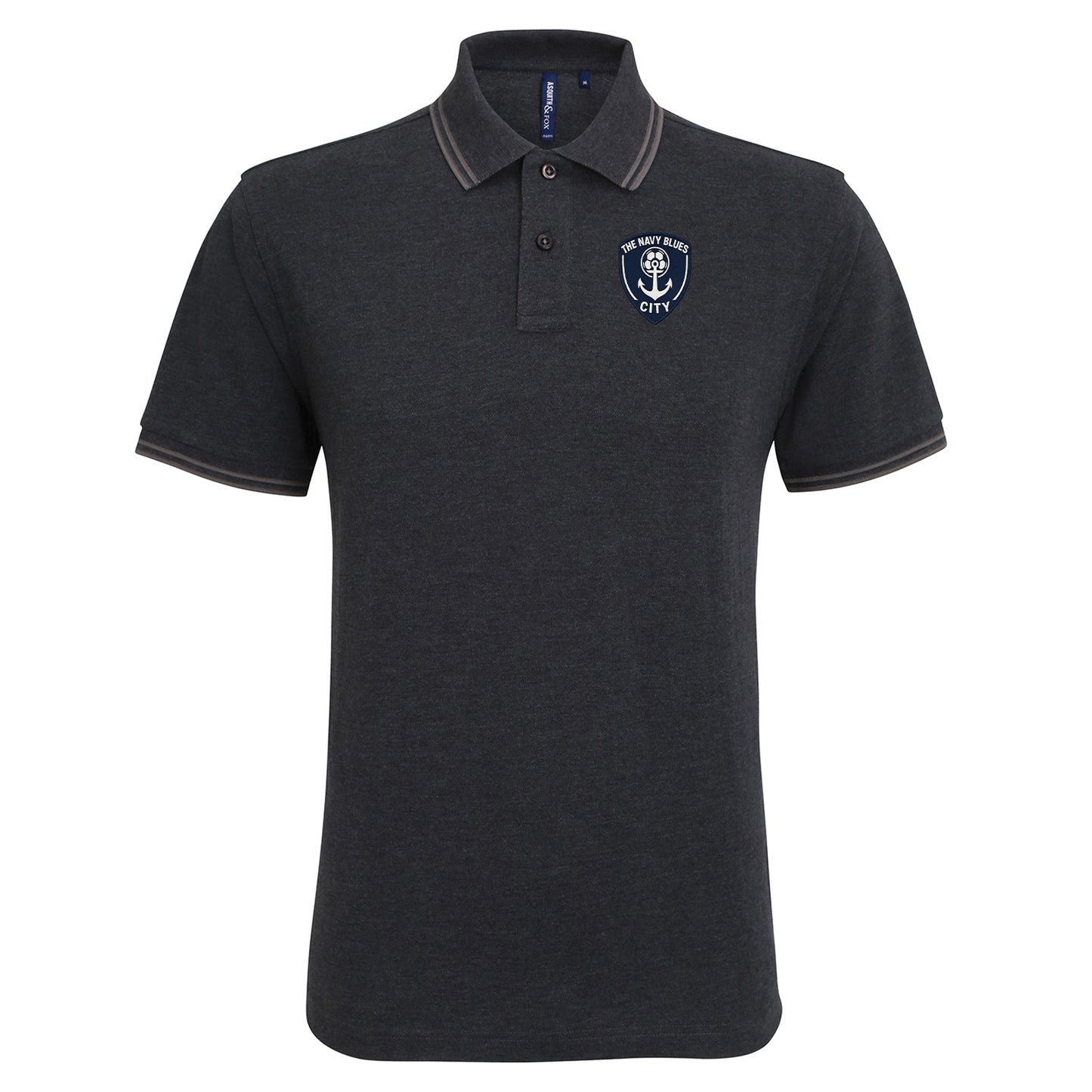 The Navy Blues Auckland City Tipped Polo Shirt
