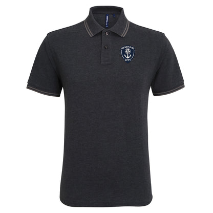 The Navy Blues Auckland City Tipped Polo Shirt