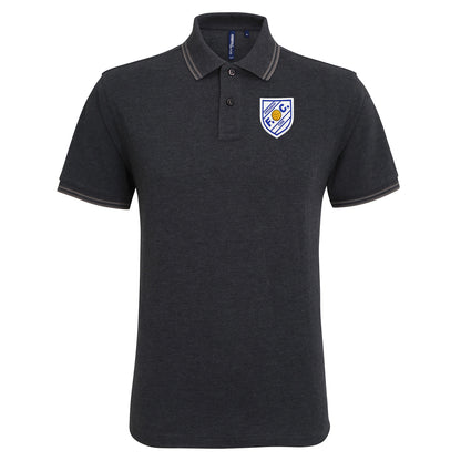 Old School Shrewsbury Town Football Tipped Polo Shirt