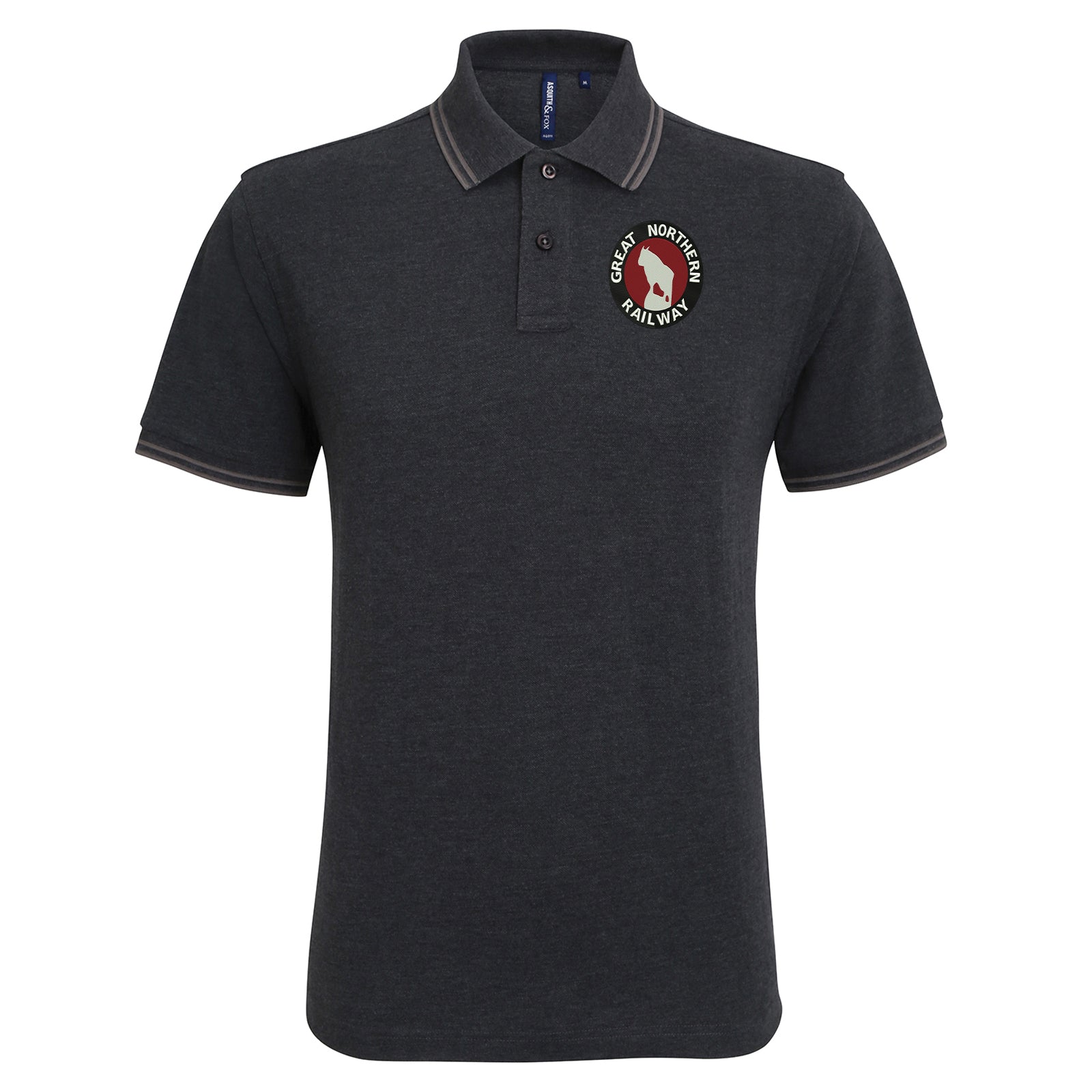 Great Northern Railway Tipped Polo Shirt 