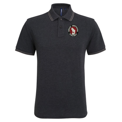 Great Northern Railway Tipped Polo Shirt 