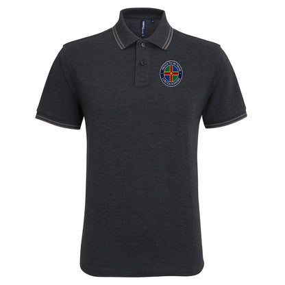 Proud To Be From Lincolnshire Tipped Polo Shirt 