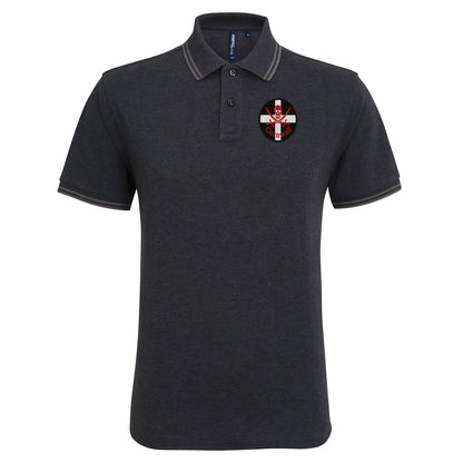 Cornwall Pirate Tipped Polo Shirt 