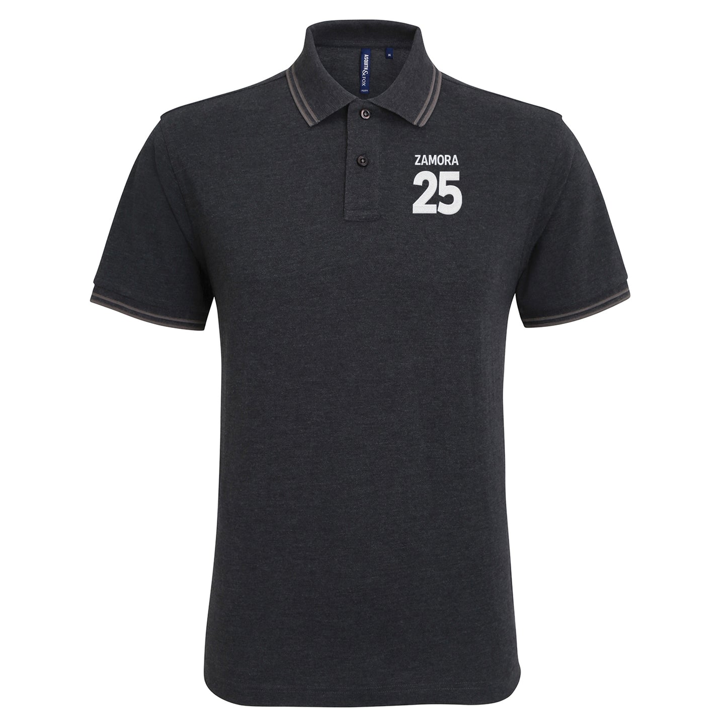 Bobby Zamora Brighton Football Tipped Polo Shirt 
