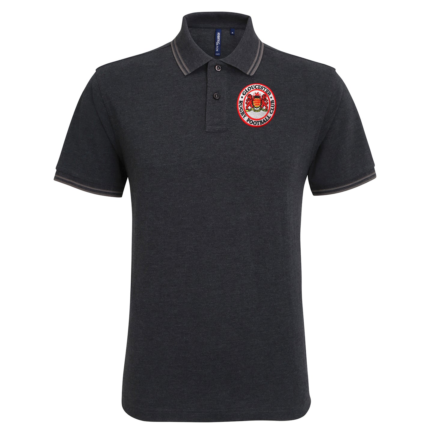 Gloucester Rugby Union Tipped Polo Shirt