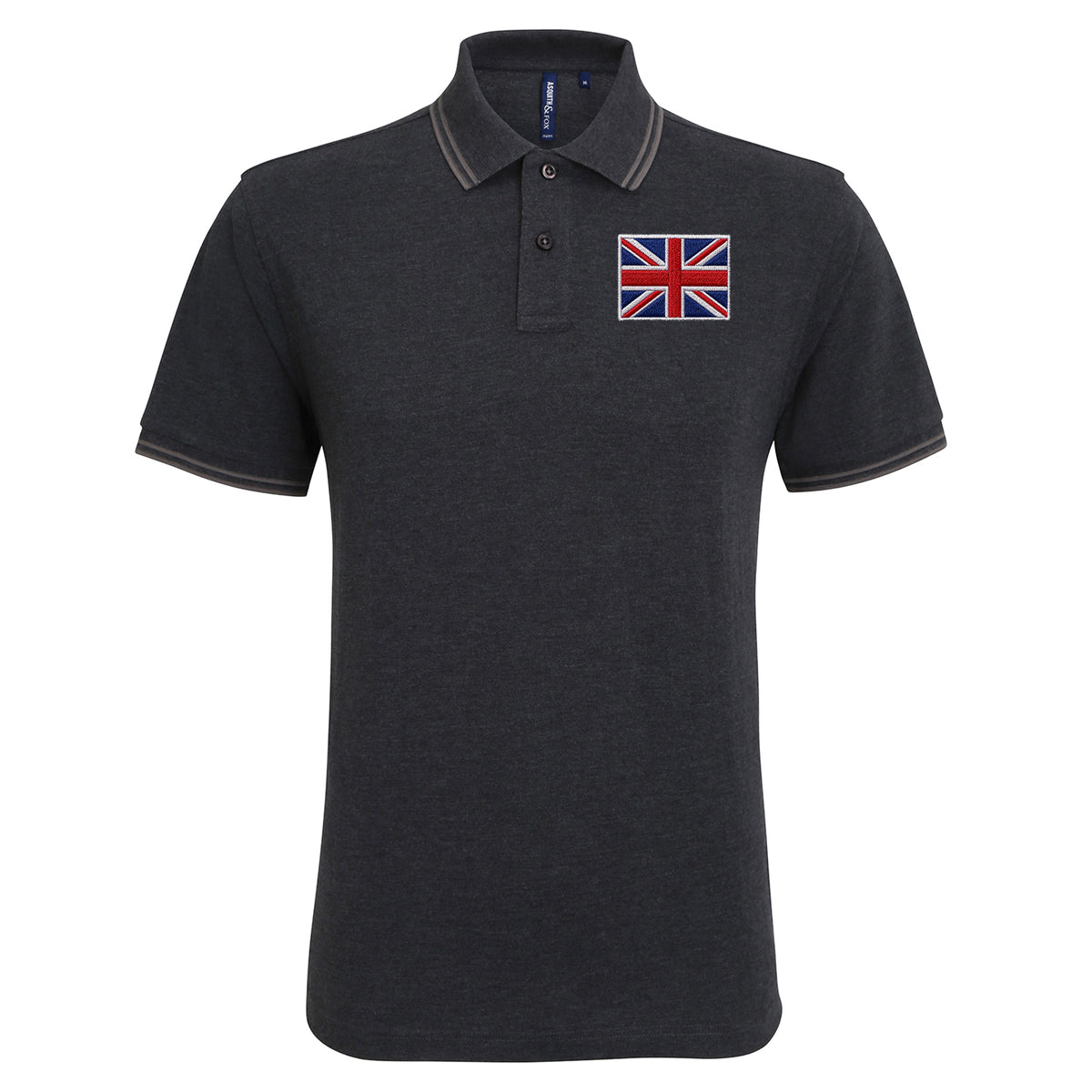 Union Jack Tipped Polo Shirt 
